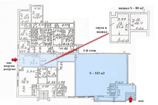 Аренда помещения свободного назначения 683 м², ул. Авиаконструктора Миля, 7, фото 9