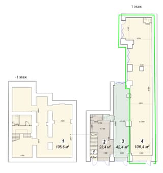 Аренда помещения свободного назначения 106,3 м², Сретенка, 25, фото 5