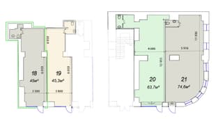 Аренда помещения свободного назначения 45 м², Малая Бронная, 2с1, фото 6