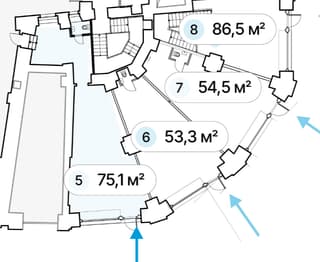 Аренда помещения свободного назначения 53,3 м², Мясницкая, 8/2, фото 11