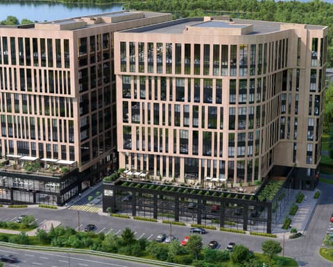 Бизнес-парк «Рублево Бизнес Парк (Башня В)», км 64-й Московской Кольцевой Автодороги, 1с1, фото 1