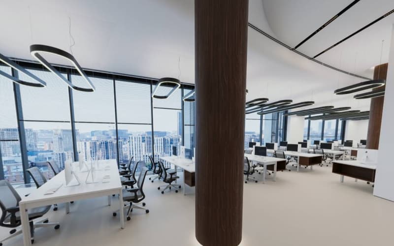 Аренда офиса 1456,9 м², Новоданиловская наб., 12
