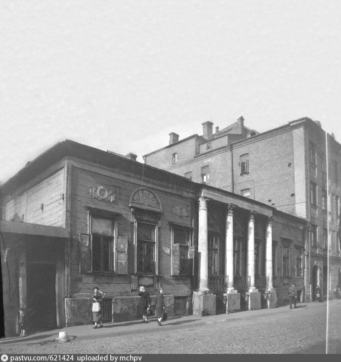 Дом А. П. Сытина в Сытинском переулке. Музей архитектуры имени Щусева. 1930-е