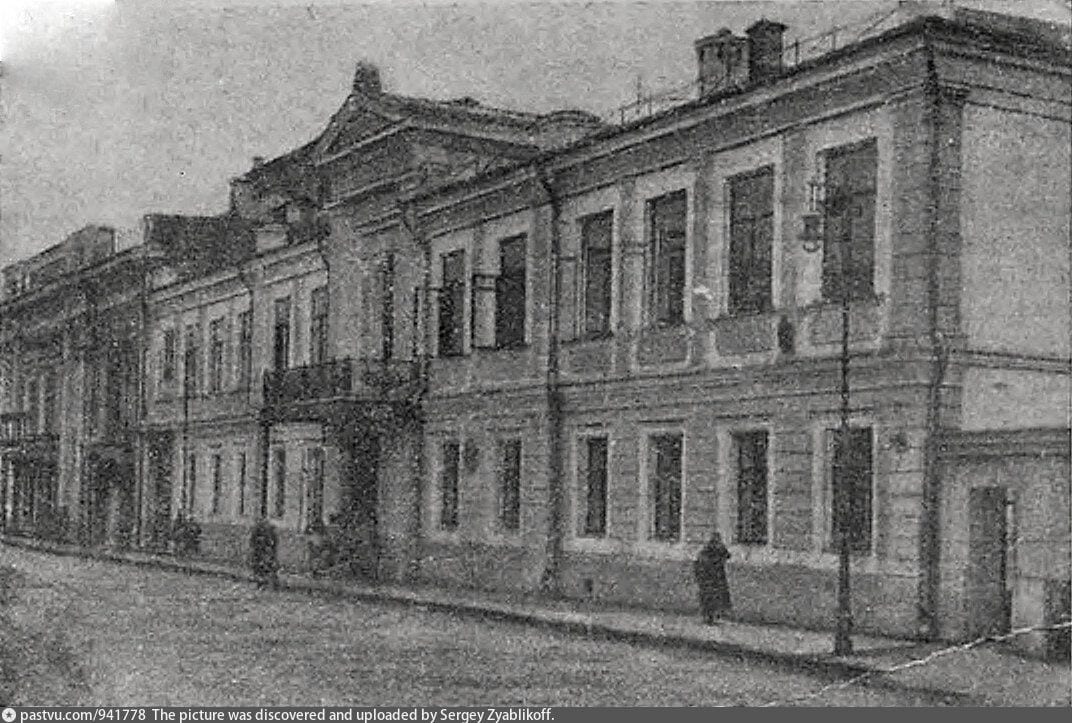 Дом Герцена на Тверском бульваре, 25. Журнал «Огонёк», № 16, 1923. 1923