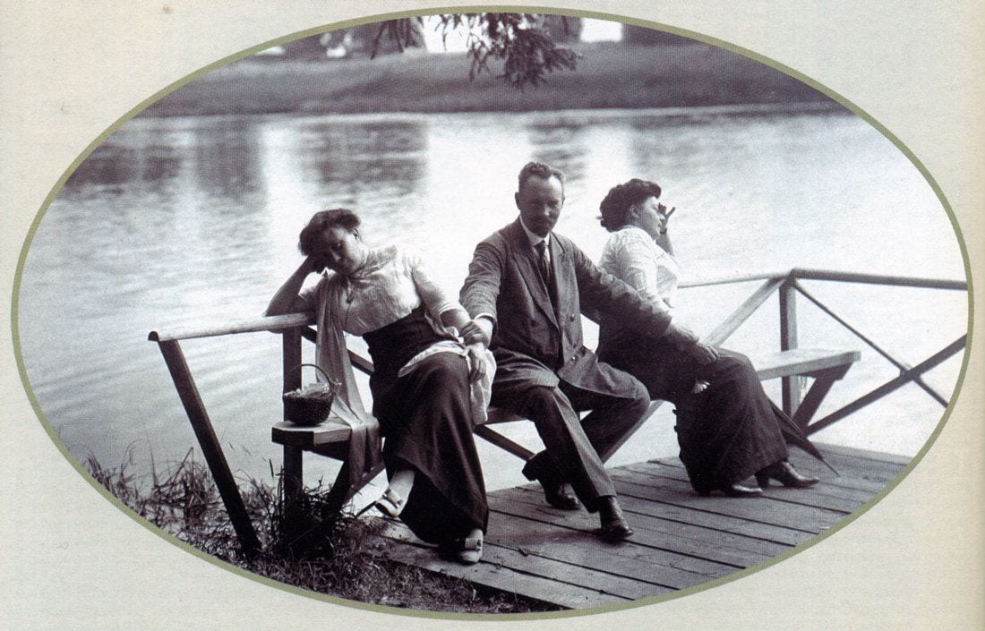 Пристань на Лилейном пруду, одном из четырёх прудов Лианозово и Алтуфьево. 1914