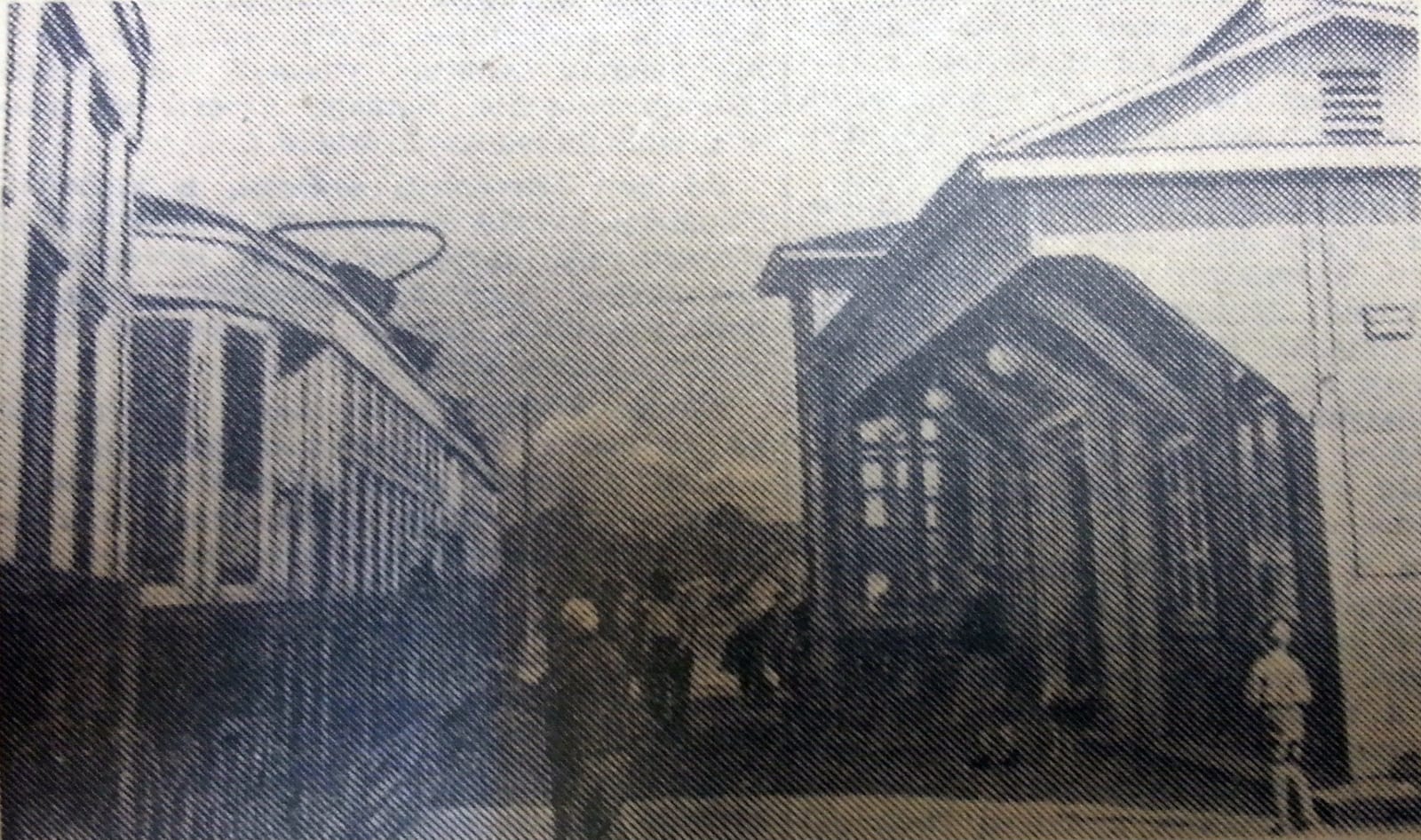 Трамвайная станция «Новогиреево». Газета «Московский транспортник», 1939 год. 1939