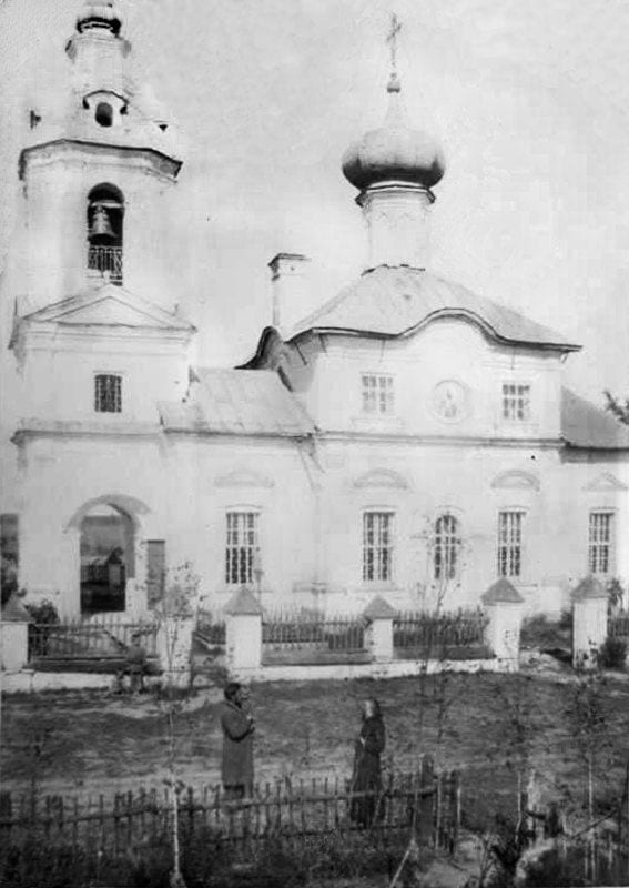 Церковь Димитрия Ростовского в селе Очаково, вид с юга. Фото В. Часовникова, собрание Музея архитектуры имени А. В. Щусева. 1897